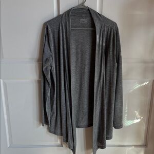 Eddie Bauer Heather Gray Cardigan